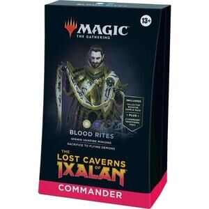 Magic: The Gathering The Lost Caverns of Ixalan Commander Deck - Blood Rites ...